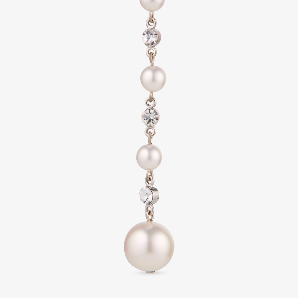 Jimmy Choo Pearl Drop Clip On
