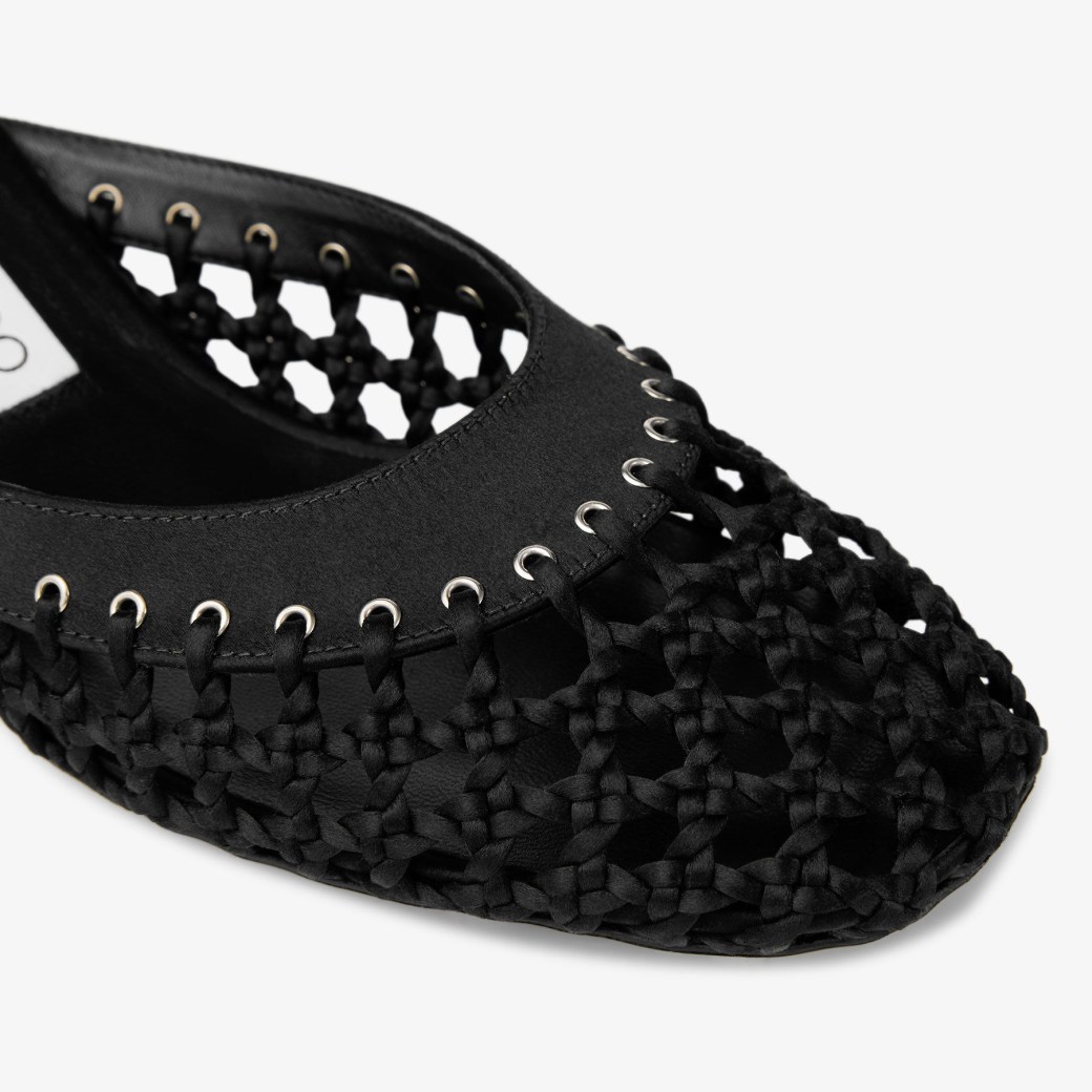 Jimmy Choo Pixie Mule Woven 50