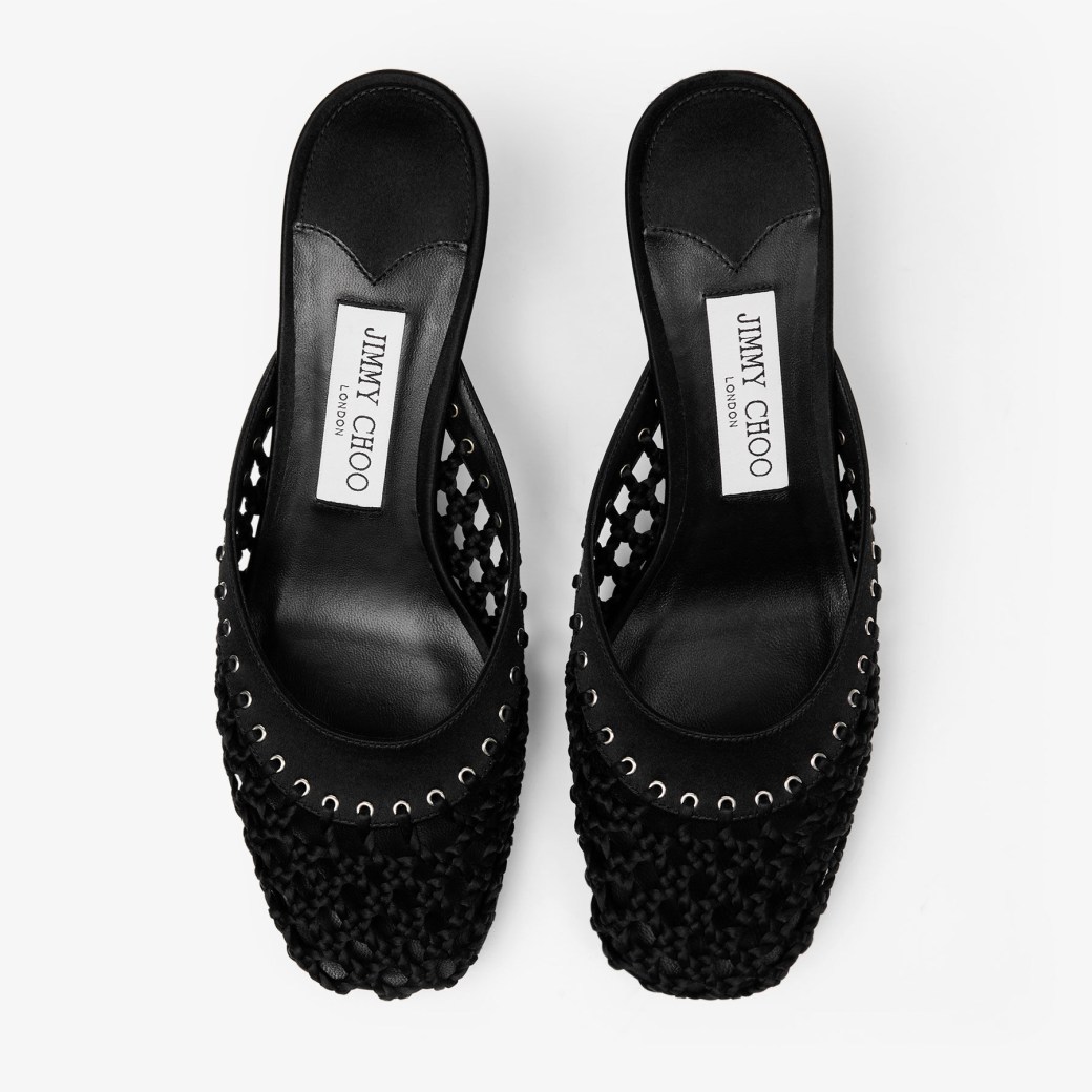 Jimmy Choo Pixie Mule Woven 50