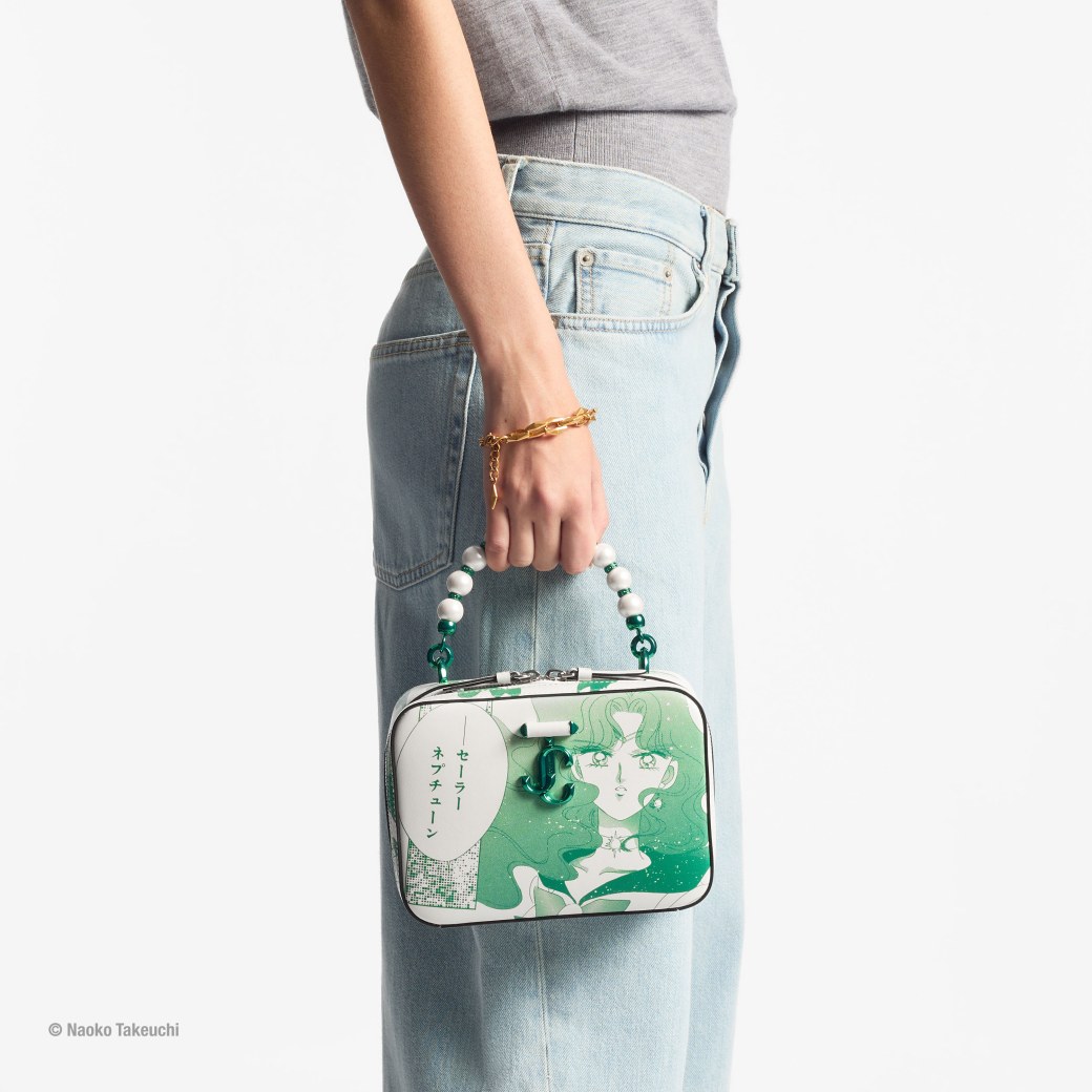 Jimmy Choo Sailor Neptune Avenue Vanity Bag