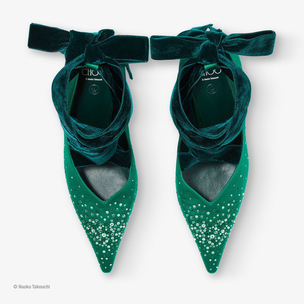 Jimmy Choo Sailor Neptune Pump 80