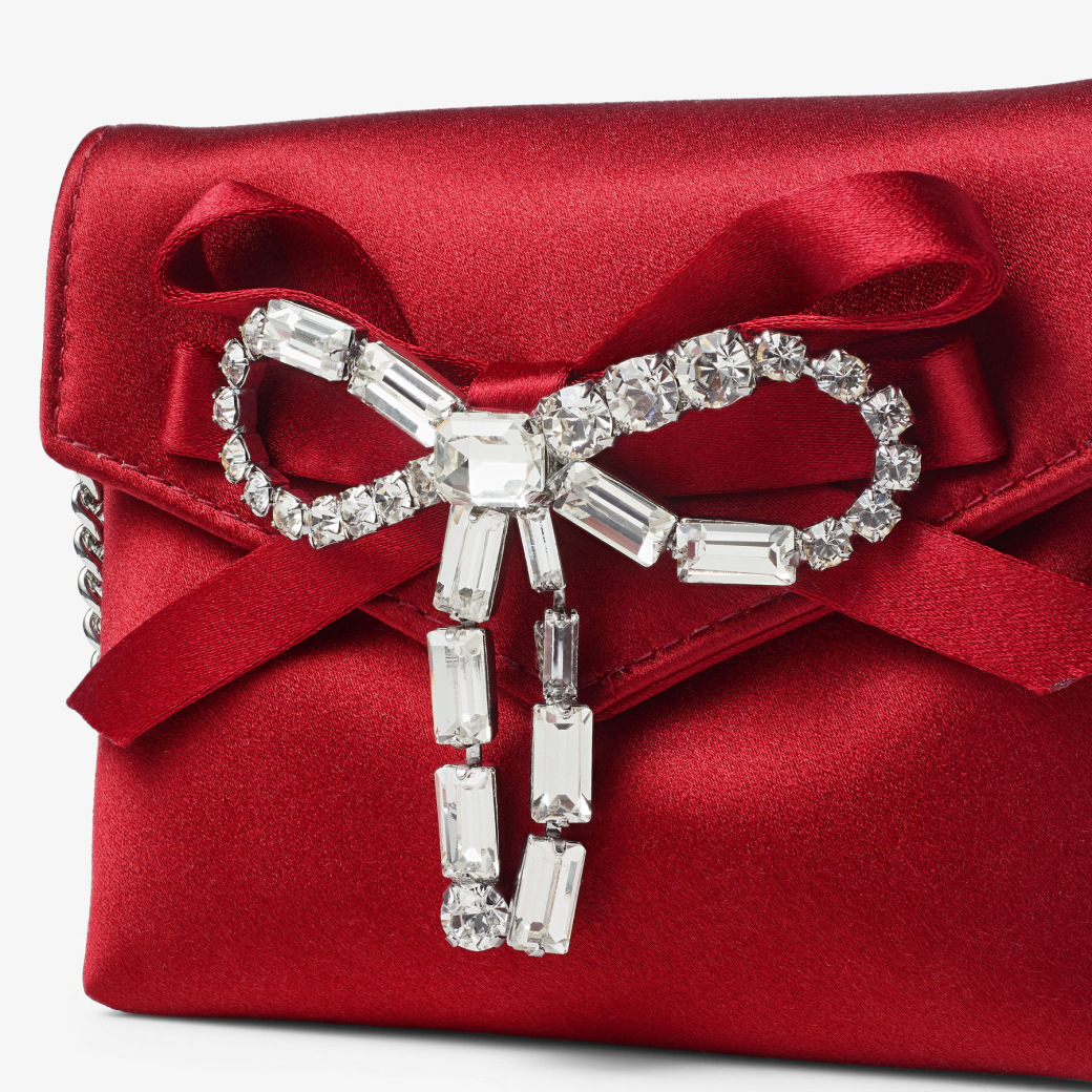 Jimmy Choo Soft Card Holder With Chain