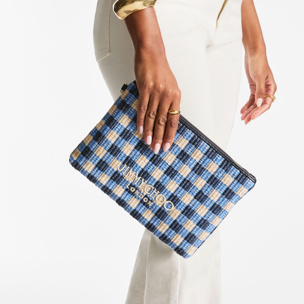 Jimmy Choo Zipped Flat Pouch