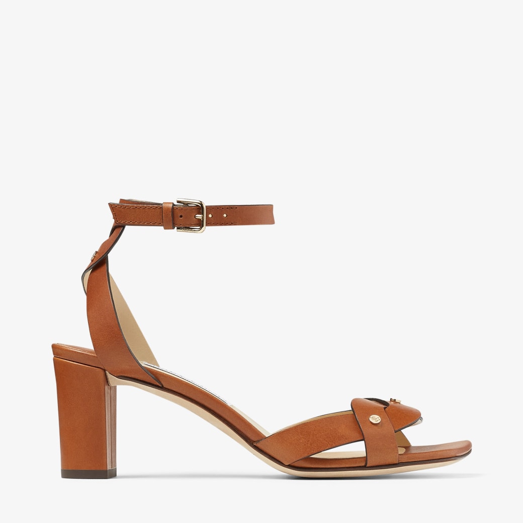 Jimmy Choo - Cuoio Leather Sandals