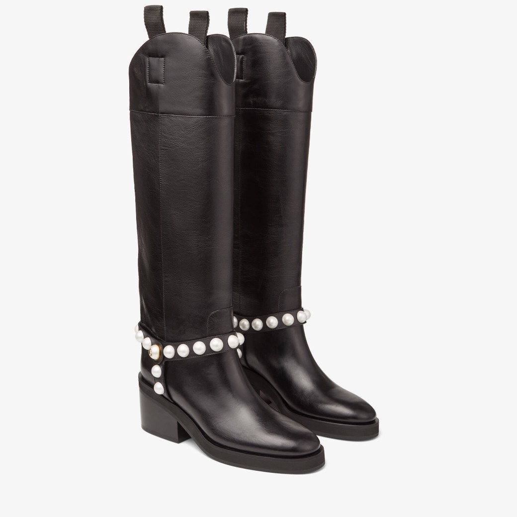 Jimmy choo outlet pearl boots
