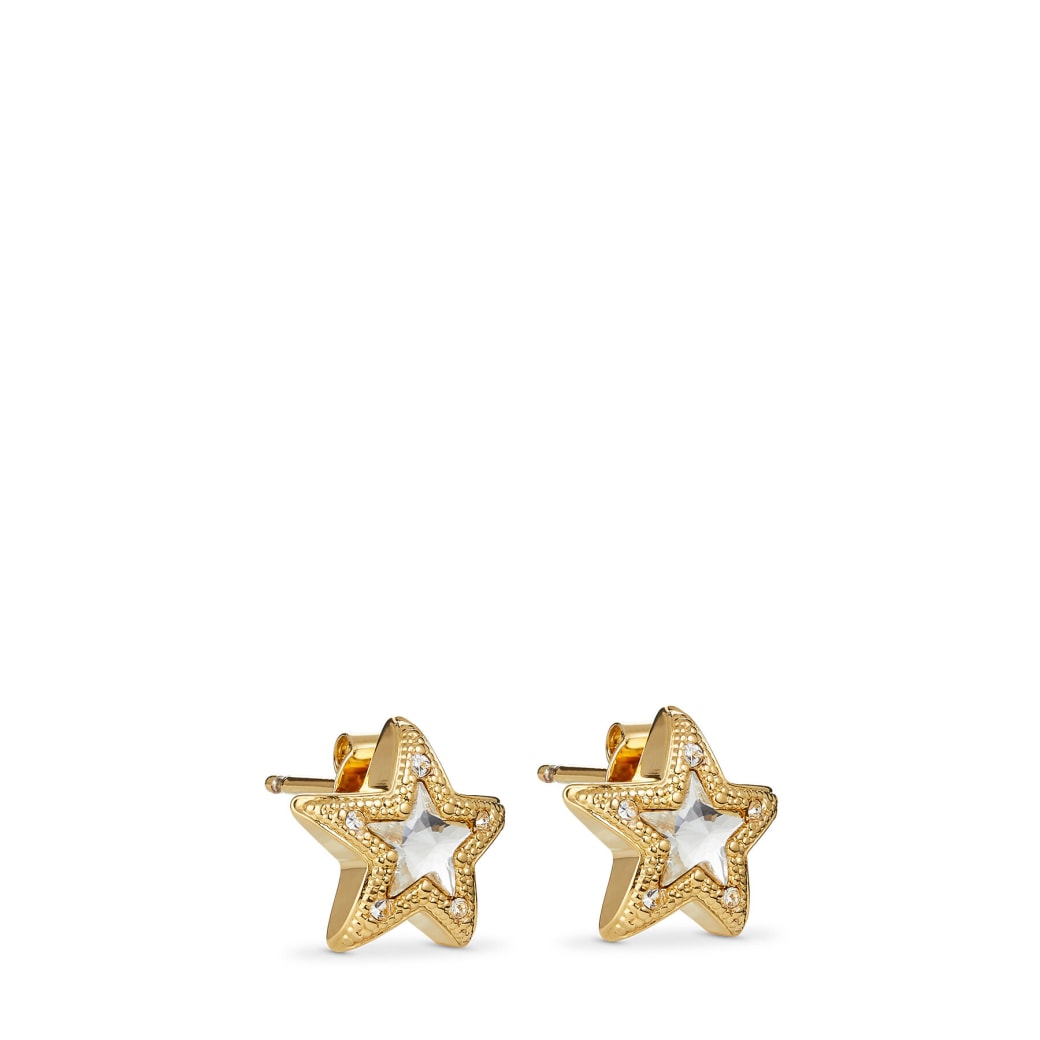 Jimmy Choo Jc Star Studs In Silver