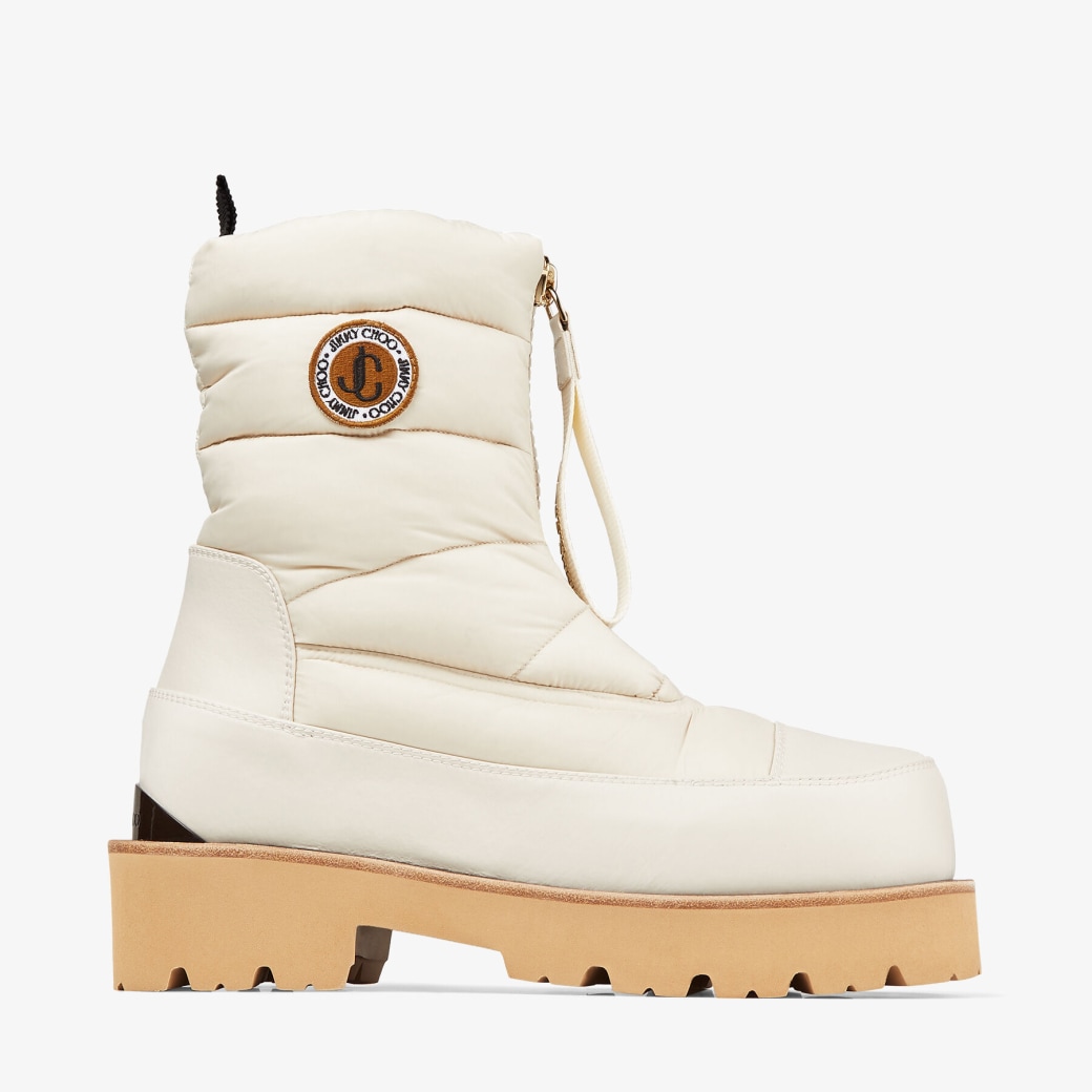 Barley Padded Nylon Snow Ankle Boots | KAI FLAT | Winter 2021 ...