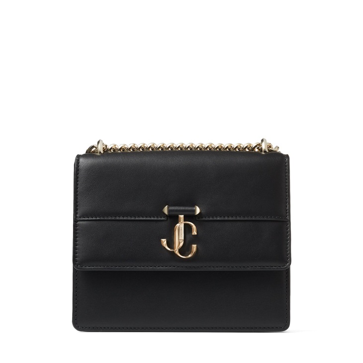 jimmy choo black shoulder bolsa
