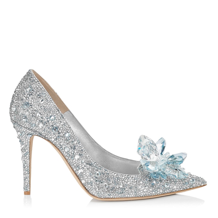 glass heels cinderella