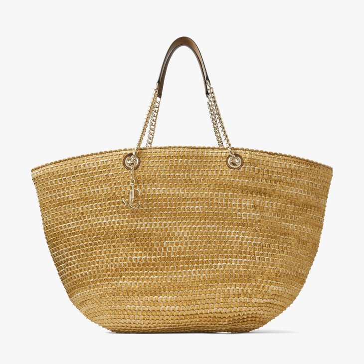 Jimmy Choo MARI RAFFIA TOTE