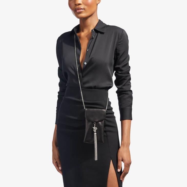 Jimmy Choo SOFT PHONE HOLDER-S