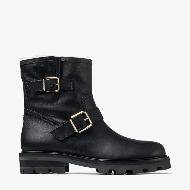jimmy choo lace up booties