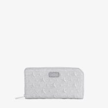 JIMMY CHOO シルバー 長財布 箱付き　ラメ JIMMY CHOO シルバー 長財布 箱付き ラメ