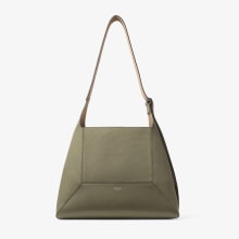 JIMMY CHOO☆ ダイヤモンド ホーボー M コーヒー レディース コーヒーカラーのスエードを使用したジミー チュウのショルダー