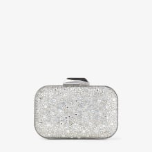 Crystal Covered Clutch Bag | Cloud | Pre Fall 17 | JIMMY CHOO