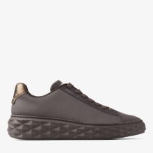 Jimmy Choo Diamond Light Maxi スニーカー ブラック DIAMOND LIGHT MAXI/F | Black Knit Low-Top Trainers with