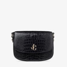 長財布 JIMMY CHOO JC CROC EMBOSSED CLUTCH AND WALLET Jimmy Choo Croc Leather Navy Card Case NEW | eBay