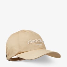 JIMMY CHOO ロゴ入りキャップ ホワイト JIMMY CHOO ロゴ入りキャップ ホワイト