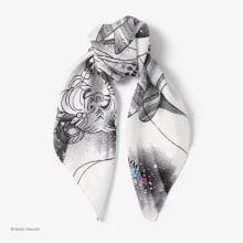 スカーフ Jimmy Choo SCARF (EMANIS728 PAPRIKA) SMFOULARDA916_014093_BACK_vg54