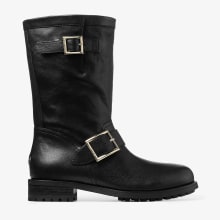 最終値下げJIMMY CHOO ブラックレザーバイカーブーツ 38 BIKERMIDBKL_010003_SIDE_vg864.jpg