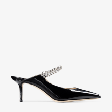 買得 Black | 65 Bing Patent Strap Crystal with Mules Leather 靴