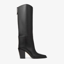 靴 Jimmy choo high heel boot Jimmy Choo Women's Veronique 80 Embellished Block Heel Ankle