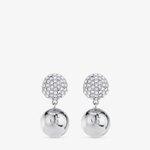 ピアス Jimmy Choo SS25 Jewels (ZANDRA EARRINGS XYDSILVER CRYSTAL) JIMMY CHOO Zandra Drop Earrings Jimmy Choo