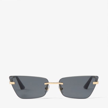 Soraya | Pale Gold Cat Eye Sunglassess | Jimmy Choo