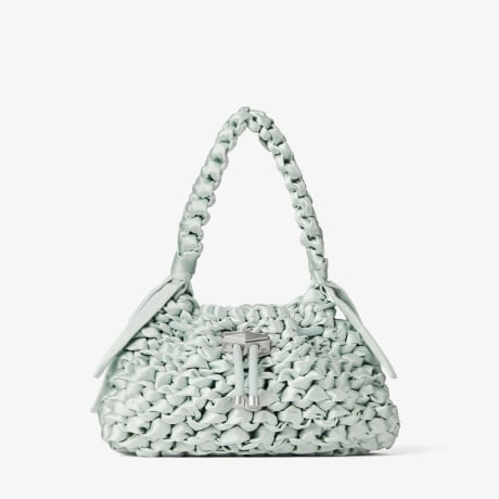 JIMMY CHOO☆ シンチ ミニ ローズ サテン ショルダーバッグ AVENUE MINI SHOULDER | Rose Leather Mini Shoulder Bag with