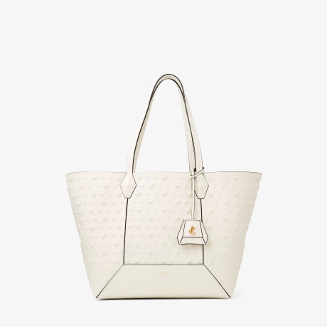 ダイヤモンド トート ミディアム | ラテ カーフレザー・スターエンボス