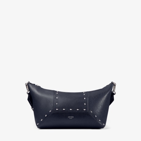 ダイヤモンド ジップ クロスボディ | マリン バイカーレザー