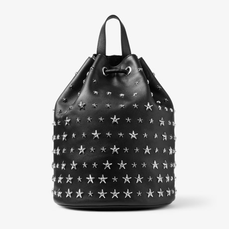 JIMMY CHOO noir kei ninomiya バックパック | ブラック ナッパレザー