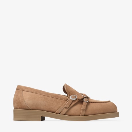 (取寄) コンフォーティヴァ レディース エステル Comfortiva women Ester Barley Suede カリア ローファー | トフィー スエード・ローファー | ジミー チュウ