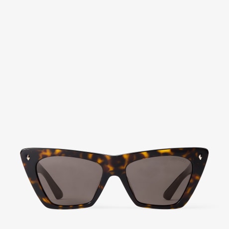 JIMMY CHOO ブラウン キャットアイ サングラス LOU0JC5062UE73_027562_FRONT_vg