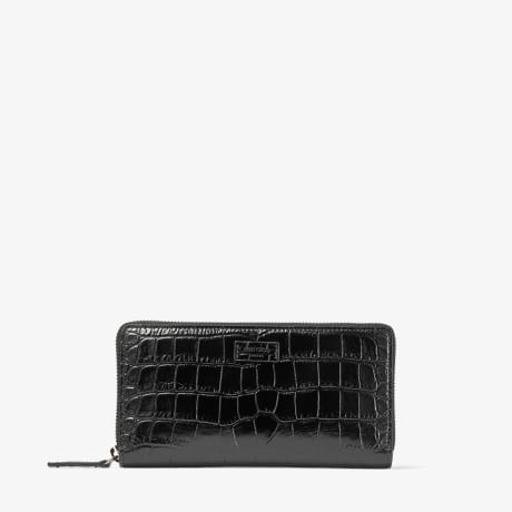 JIMMY CHOO Jimmy Choo ジミーチュウ ラウンドファスナー長財布