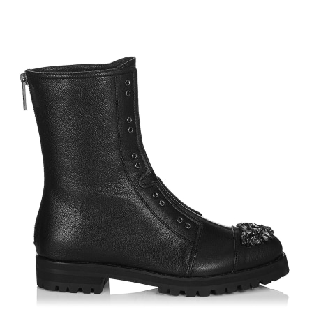 ショートブーツ・ブーティ JIMMY CHOO CHERI COMBAT SUEDE LEATHER BOOTS WITH CRYSTALS Jimmy Choo - Chike Stone Suede Sock Boot | Mitchell Stores