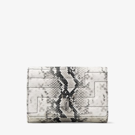 クラッチバッグ JIMMY CHOO Avenue Clutch Roccia Snake Print Clutch Bag Avenue Clutch | Roccia Snake Print Clutch | JIMMY CHOO