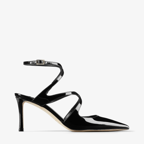 AZIA PUMP 75 | Black Patent Leather Pumps | Autumn