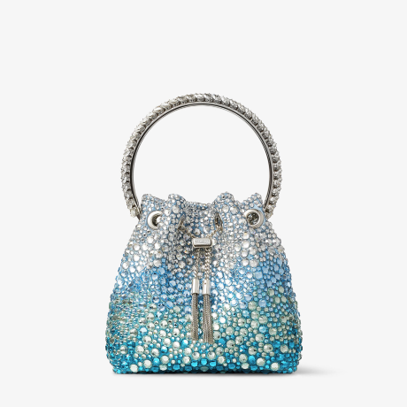 半額セール JIMMY CHOO AZIA95 SATIN W DEGRADE PEACOCK Azia 95 | White Satin Sandals with All-Over Pearls | JIMMY CHOO
