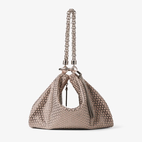 新品 JIMMY CHOO HELIA CLUTCH VELVET/バッグ ジミー チュウ新作バッグ「ヘリア」