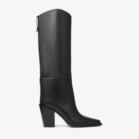 【セール】JIMMY CHOO☆DANCY ブーツ Grainy Soft Leather Black セール】JIMMY CHOO☆DANCY ブーツ Grainy Soft Leather Black