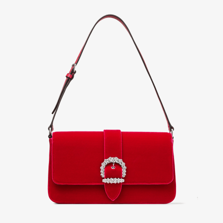 Jimmy Choo CHERI M ハンドバッグ JIMMY CHOO CHERI SHOULDER BAG | Unboxing & Review - YouTube