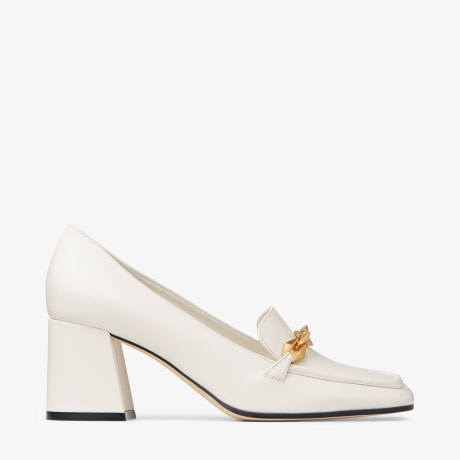 Jimmy choo★ジミーチュウ ダイヤモンド ティルダ 65 Diamond Tilda 65|Latte Calf Leather Pumps| JIMMY CHOO