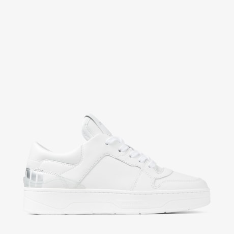 FLORENT/F | White Leather Trainers | Autumn Collection