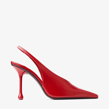 Jimmy 26s Heel Pump 65 White Red Sequins Sheepskin Diamond 605946