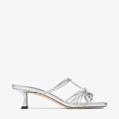 セール★Jimmy Choo★JEMMA Jemma Mule 50|Matcha Suede Sandals| JIMMY CHOO