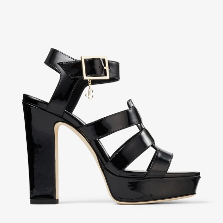 セール★Jimmy Choo★LENI CITY Jimmy Choo Leni City White Vintage Leather Ankle Sandal Eu