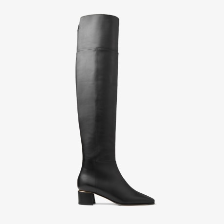 JIMMY CHOO 関税込み Loren 45 suede over-the-knee boots Loren 45 suede over-the-knee boots in brown - Jimmy Choo