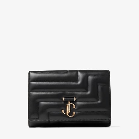JIMMY CHOO BRIA CLUTCH ONPA (928) ブラック