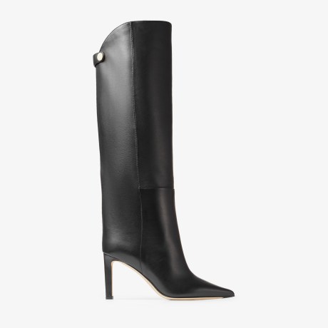 お歳暮･冬ギフト2024｜ギフト・贈り物はセブン KB ALIZZE 85 Autumn | Boots Knee-High Leather Smooth Black | 靴